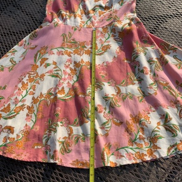 NWT Paper Heart Pink Floral Sundress Size 8 - Picture 14 of 16